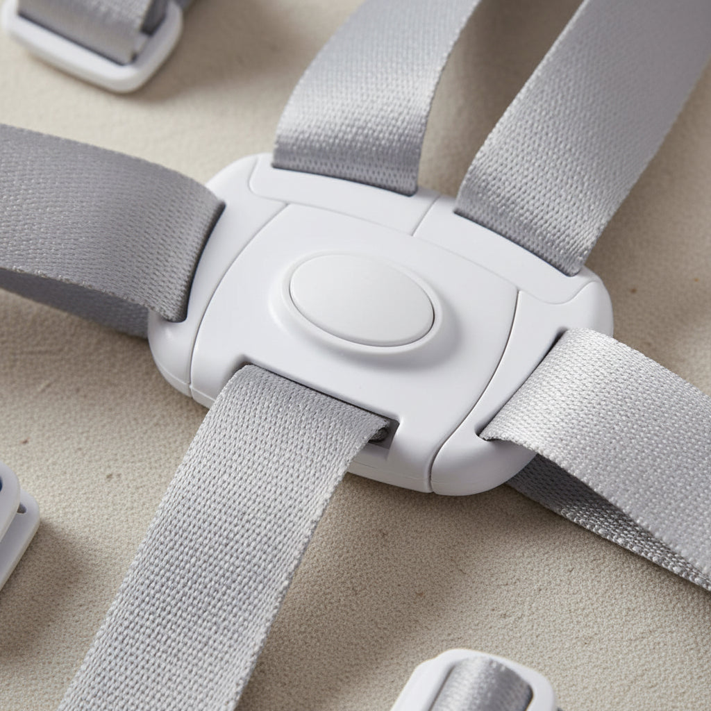 Highchair 5-Point Safety Harness Upgrade Kit – Compatible with IKEA Antilop | Prevents Standing & Climbing
