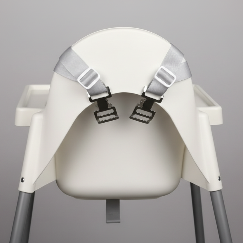 Highchair 5-Point Safety Harness Upgrade Kit – Compatible with IKEA Antilop | Prevents Standing & Climbing