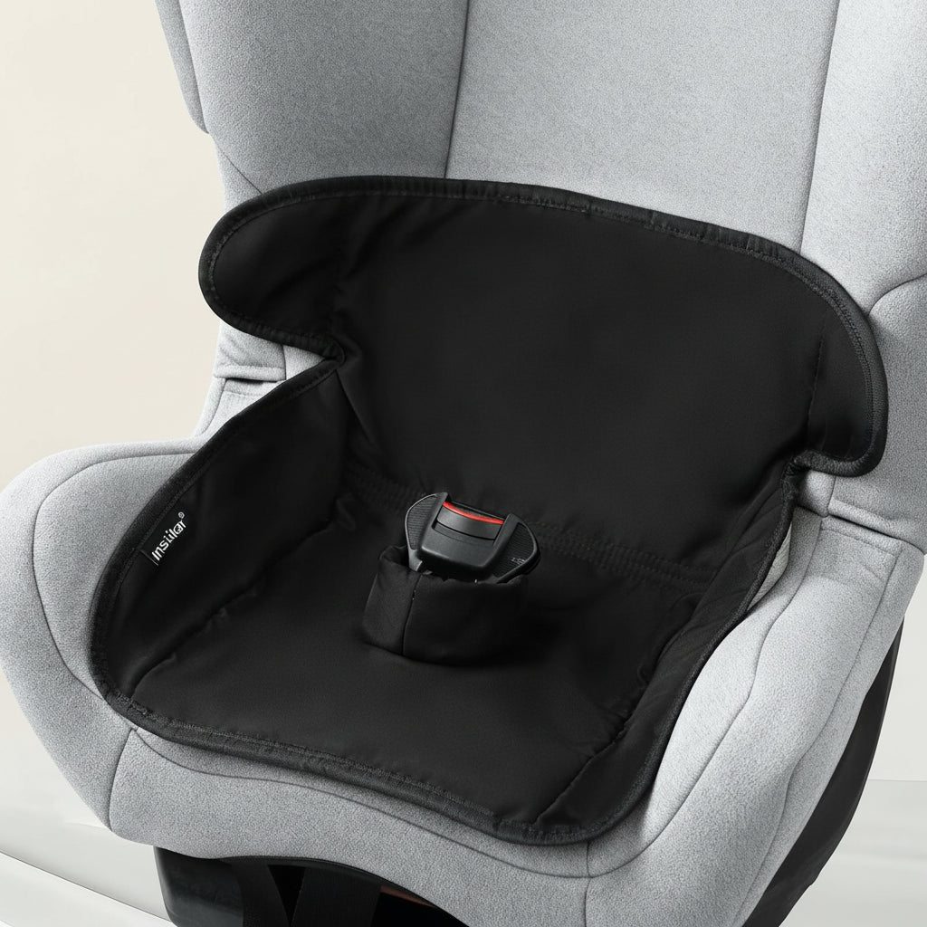 Universal Kids Car Seat & Pram Protector – Waterproof Mat for Nappy Leaks | Black