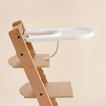 Extra Seat Space Smooth Surface High Chair Tray – Compatible with Stokke Tripp Trapp | No Baby Set Required