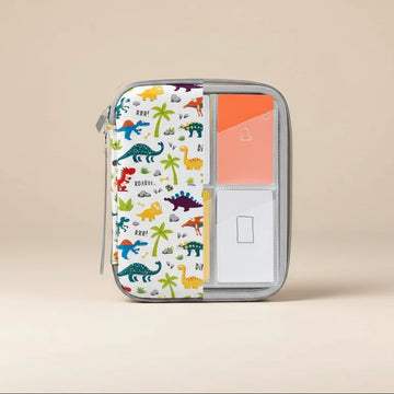 Expandable 48 Card Holder & Carry Case – Compatible with Yoto Cards | Dino Adventures