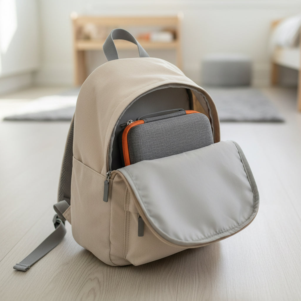Hard Shell Travel Case – Compatible with Yoto Mini | Grey