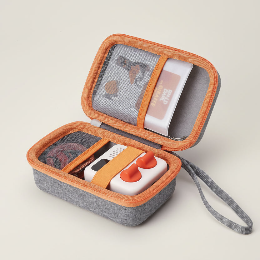 Hard Shell Travel Case – Compatible with Yoto Mini | Grey