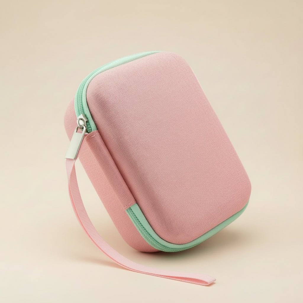 Hard Shell Travel Case – Compatible with Yoto Mini | Pink